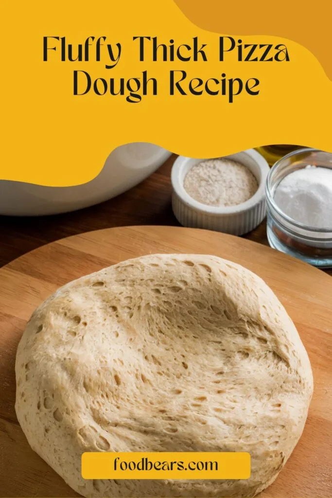 Thick Pizza Dough Recipes - Fluffy Thick Pizza Dough Recipe