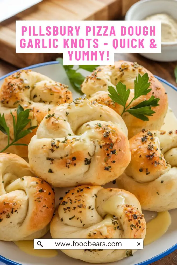 Garlic Pizza Dough Recipes - Garlic Knots With Pizza Dough Pillsbury