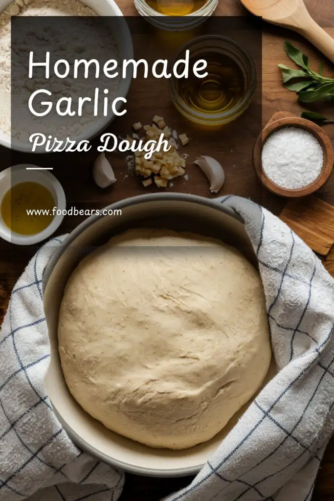 Garlic Pizza Dough Recipes - Homemade Garlic Pizza Dough