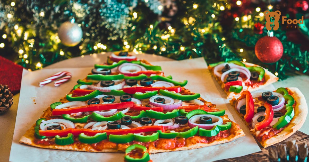 Christmas Tree Pizza