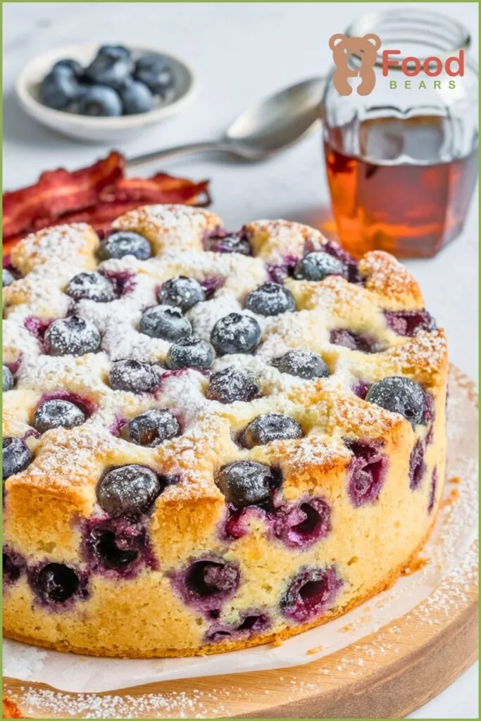 Blueberry Breakfast Cake With Bisquick
