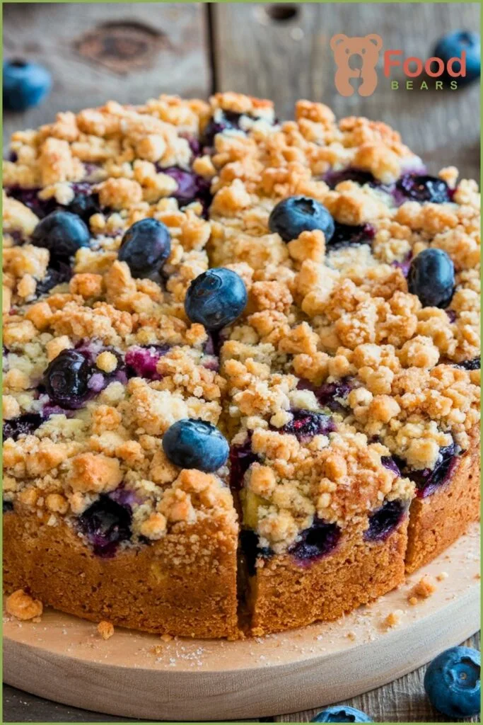 Blueberry Muffin Breakfast Cake
