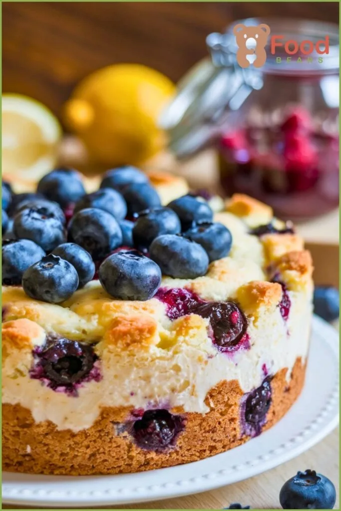 Blueberry Ricotta Breakfast Cake