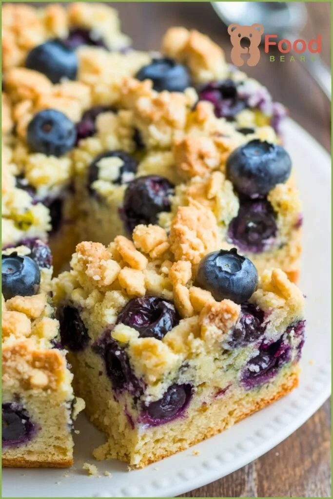 Blueberry Zucchini Breakfast Cake