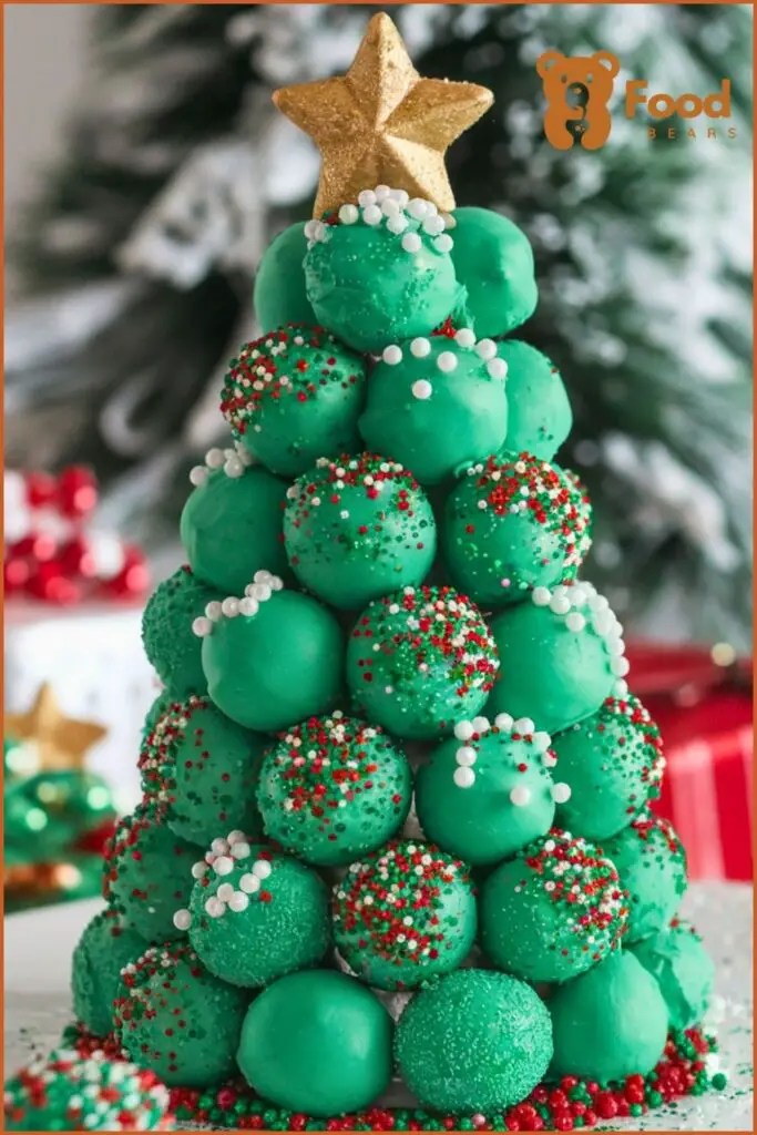 Cake Ball Christmas Tree