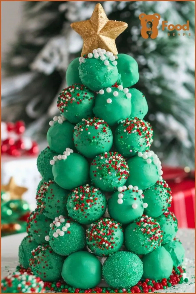 Cake Ball Christmas Tree