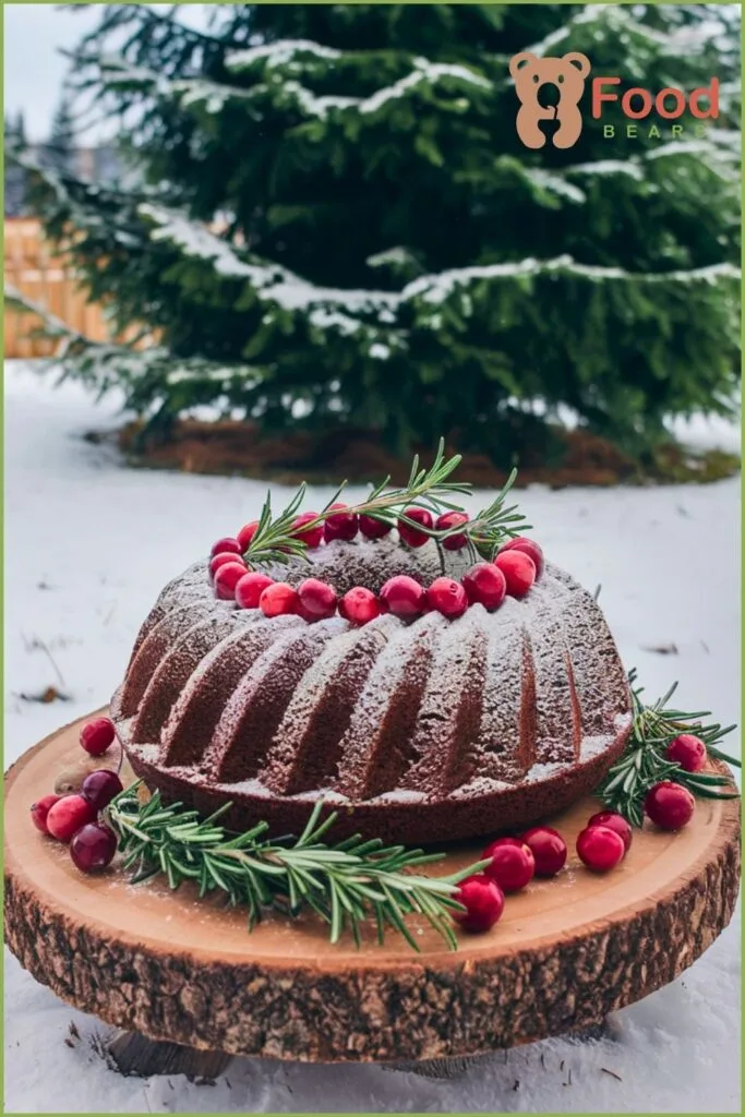 Christmas Cranberry Bundt Cake
