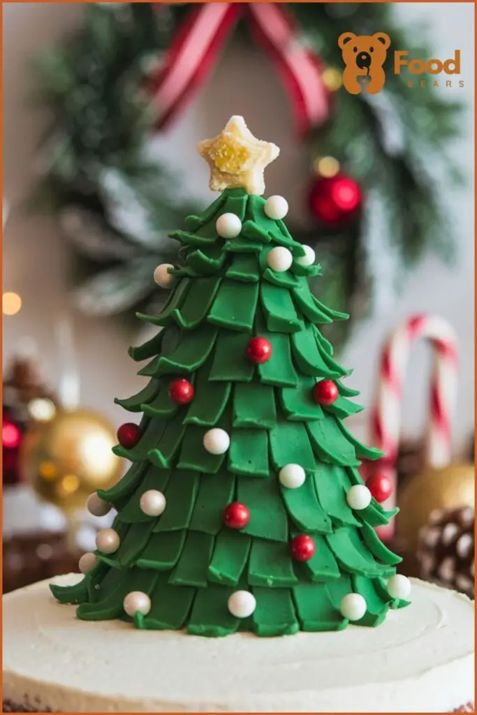 Christmas Tree Cake Topper