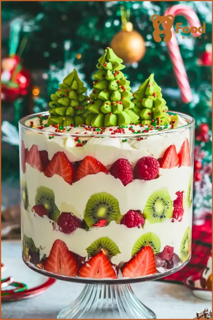 Christmas Tree Cake Trifle