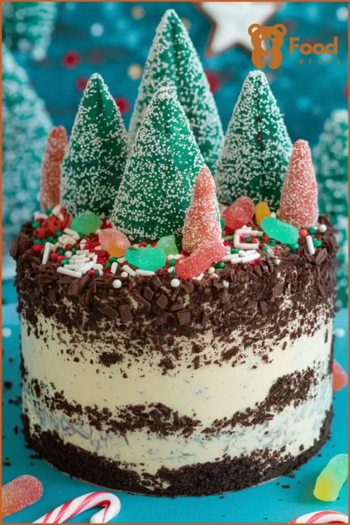 Christmas Tree Dirt Cake
