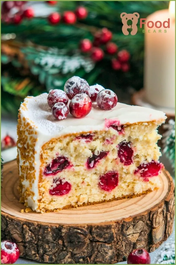 Cranberry Coconut Cake