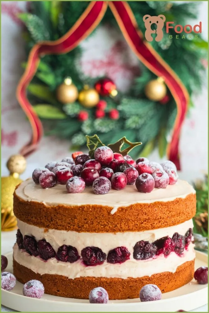 Cranberry Layer Cake