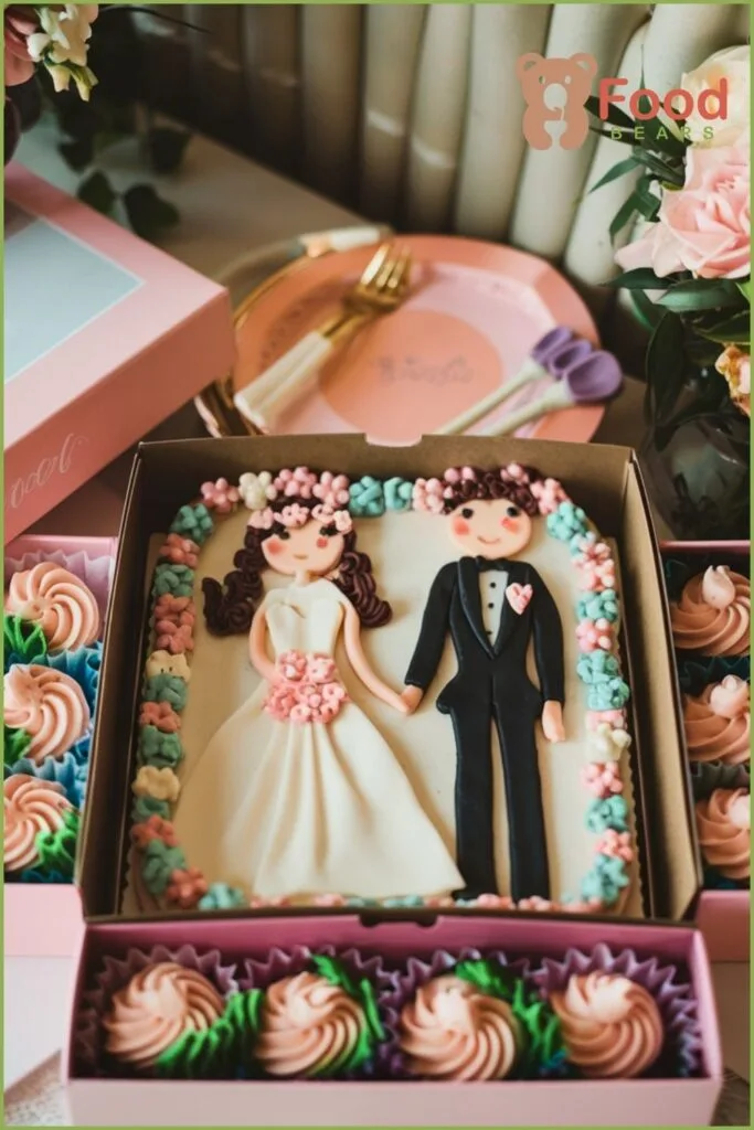 Bridal Shower Bento Cake