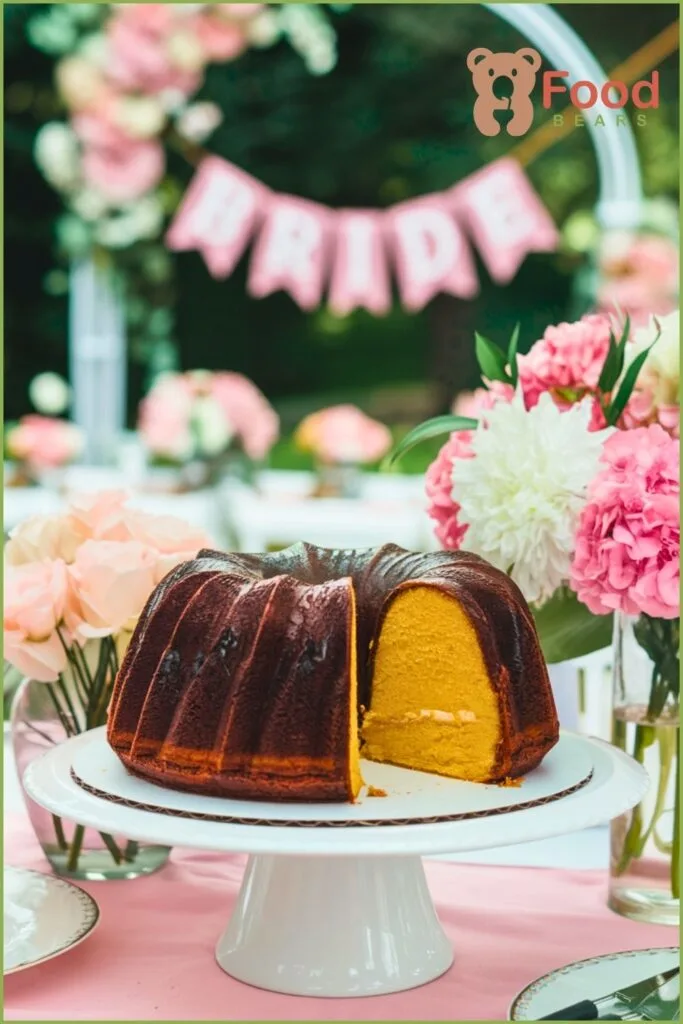Bridal Shower Bundt Cake
