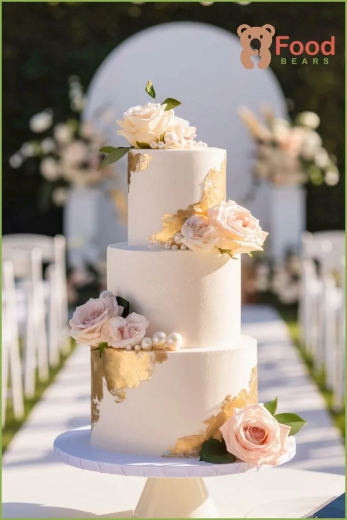Elegant Bridal Shower Cake