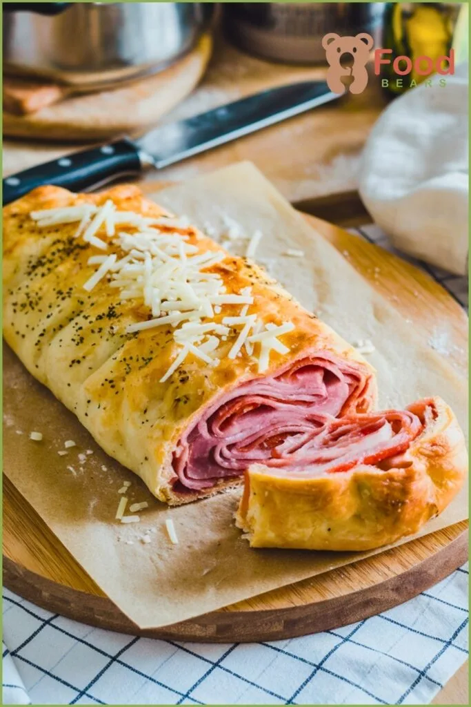 Ham Stromboli with Pizza Dough