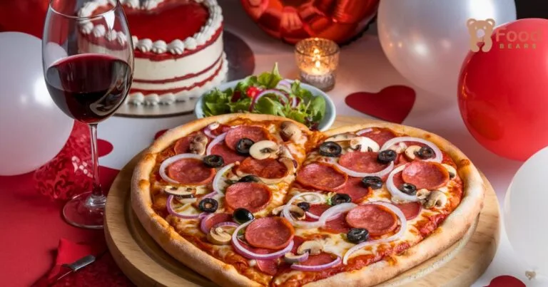 Heart-Shaped Pizza