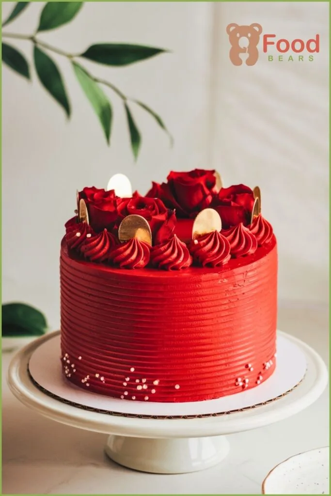 Red Valentine Cake