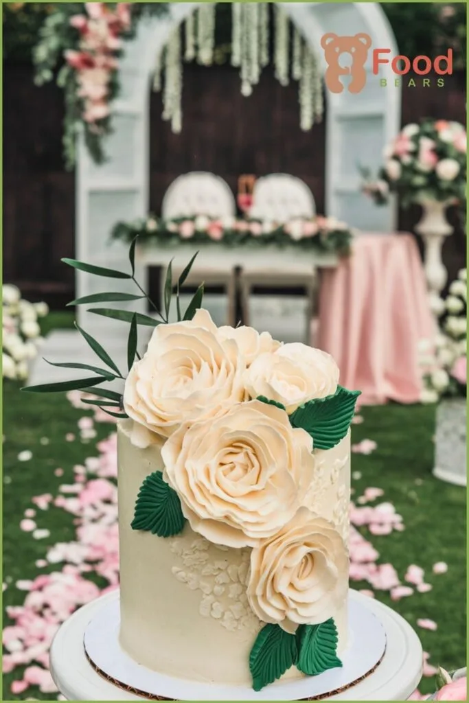 Small Bridal Shower Cake