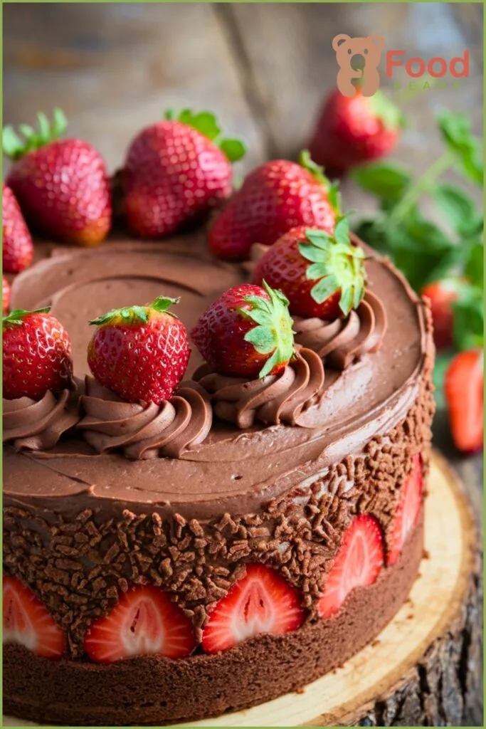 Strawberry Chocolate Cake Recipe