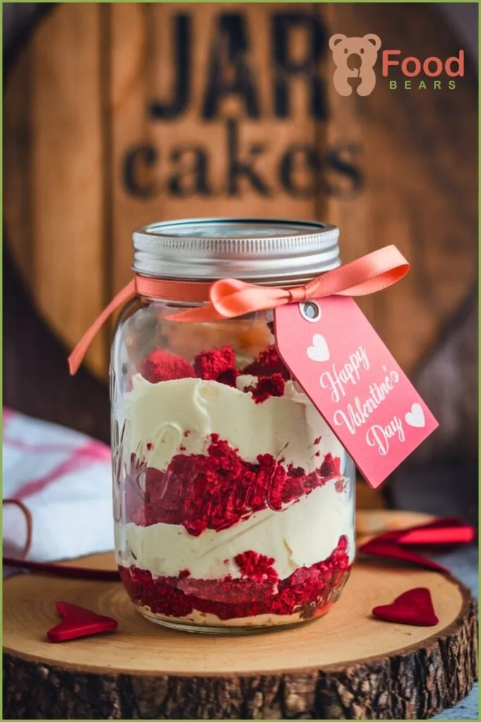 Valentine Jar Cake Ideas