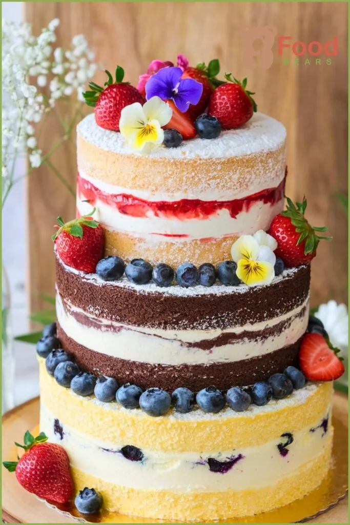 Valentine Naked Cake Ideas