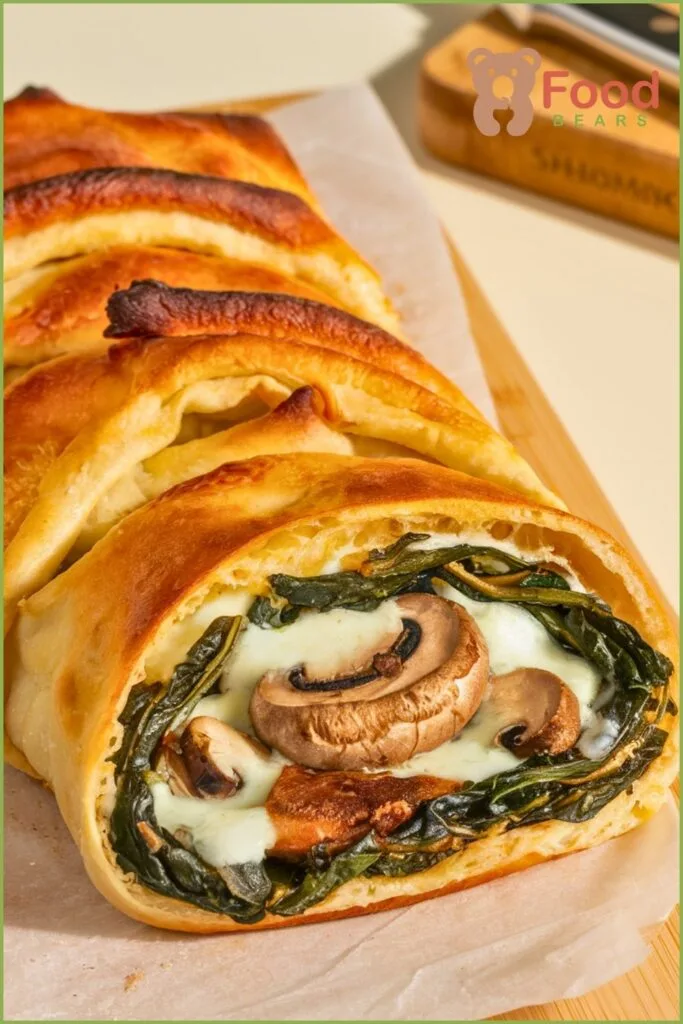 Veggie Stromboli with Pizza Dough