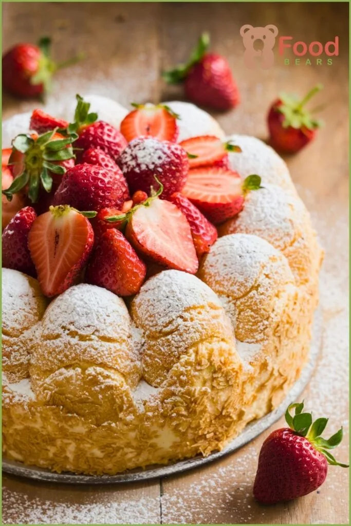 French Strawberry Cake Recipe