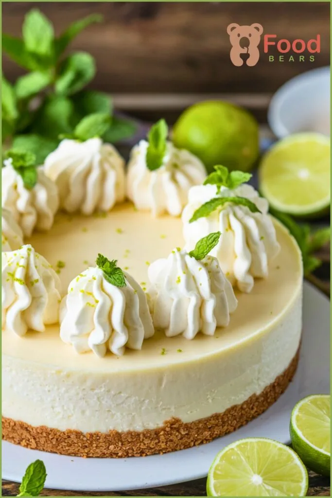 Key Lime Spring Cheesecake