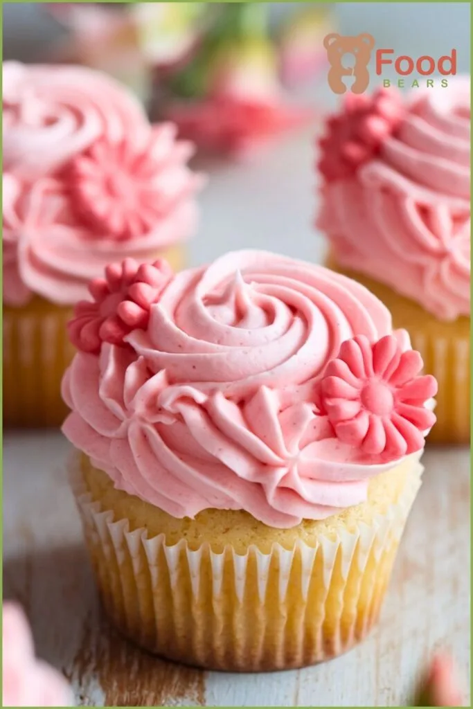 Pink Spring Cupcakes