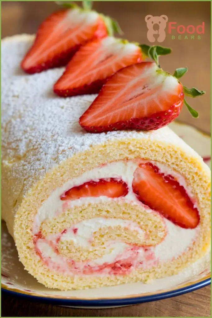 Strawberry Cake Roll Recipe