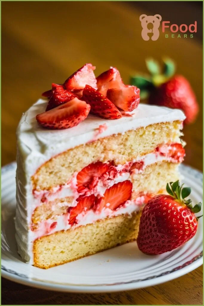 Strawberry Cake from Box Recipe