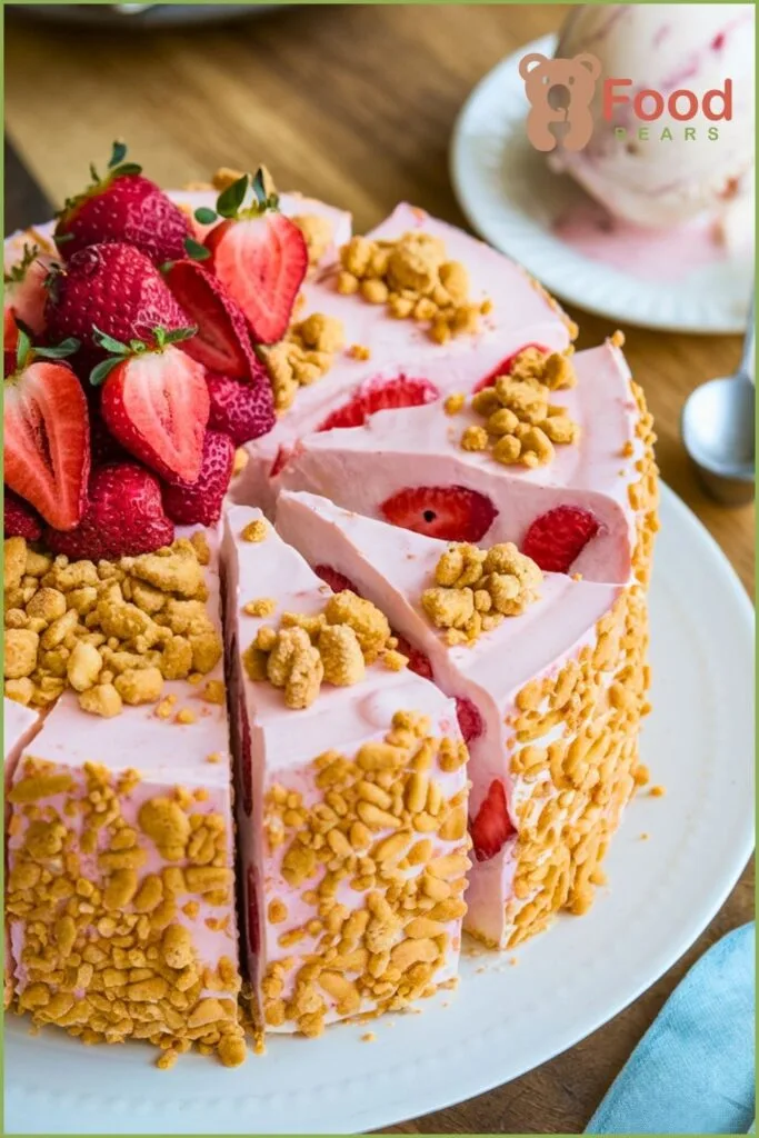 Strawberry Crunch Cake Recipe
