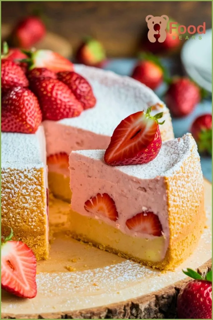 Strawberry Flan Cake Recipe