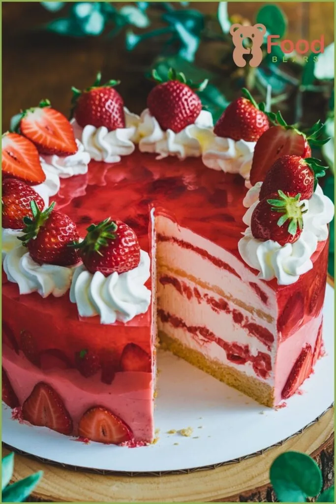 Strawberry Jello Cake Recipe