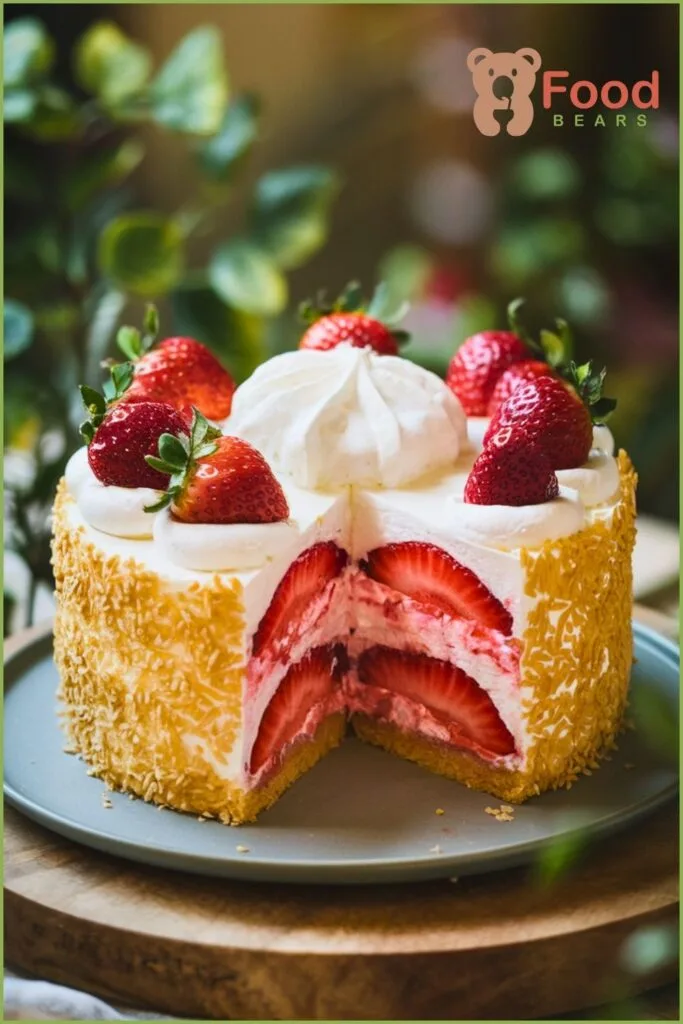 Strawberry Sponge Cake Recipe