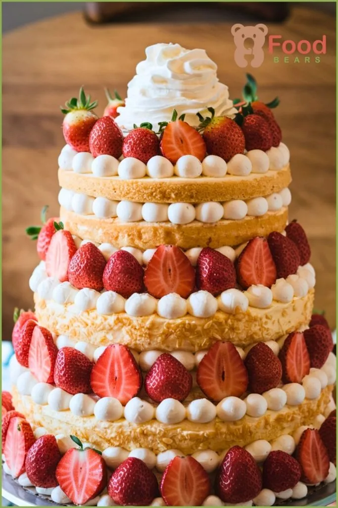 Strawberry Wedding Cake Recipe