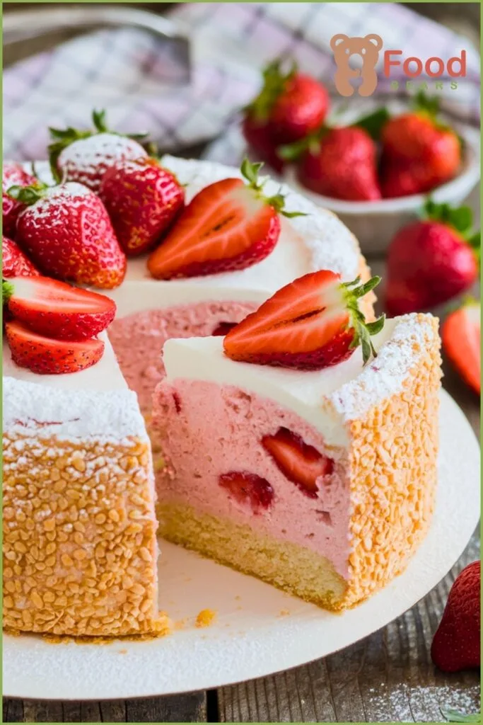 Strawberry Yogurt Cake Recipe
