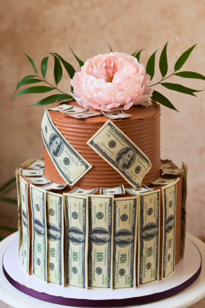 2-Tier Cash Cake