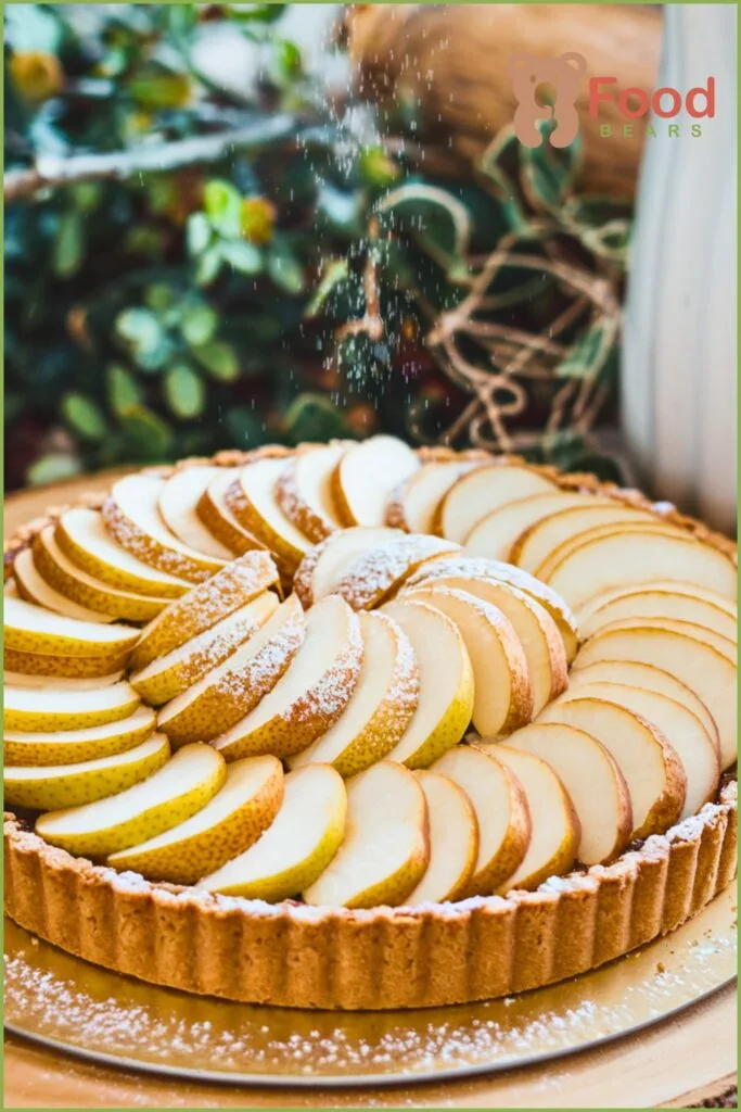 Almond and Pear Tart