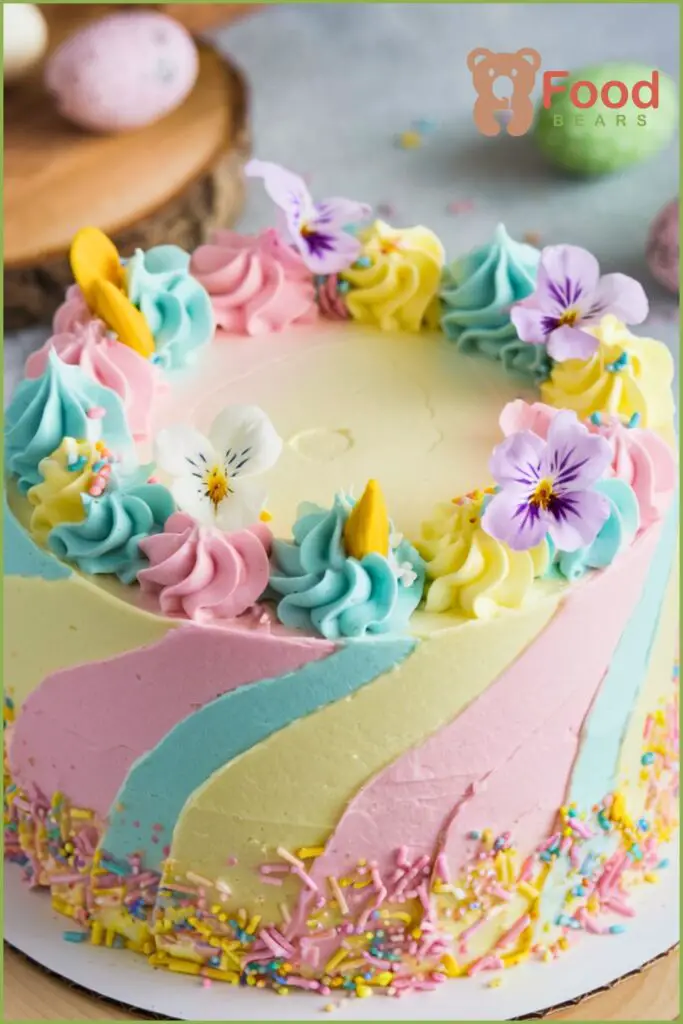 Easter Buttercream Cake