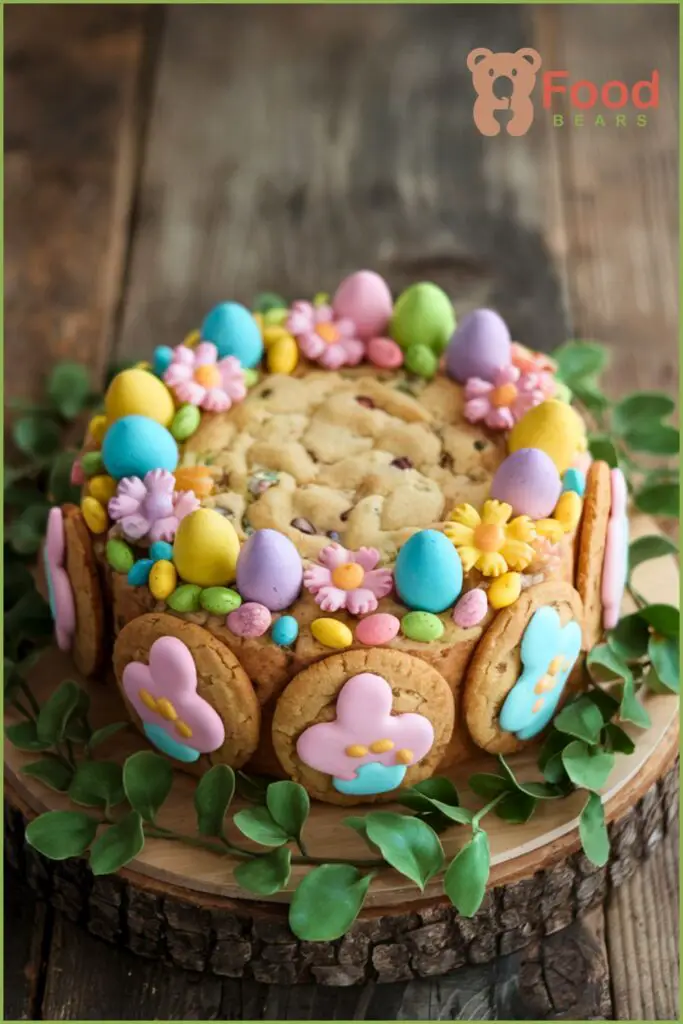 Easter Cookie Cake