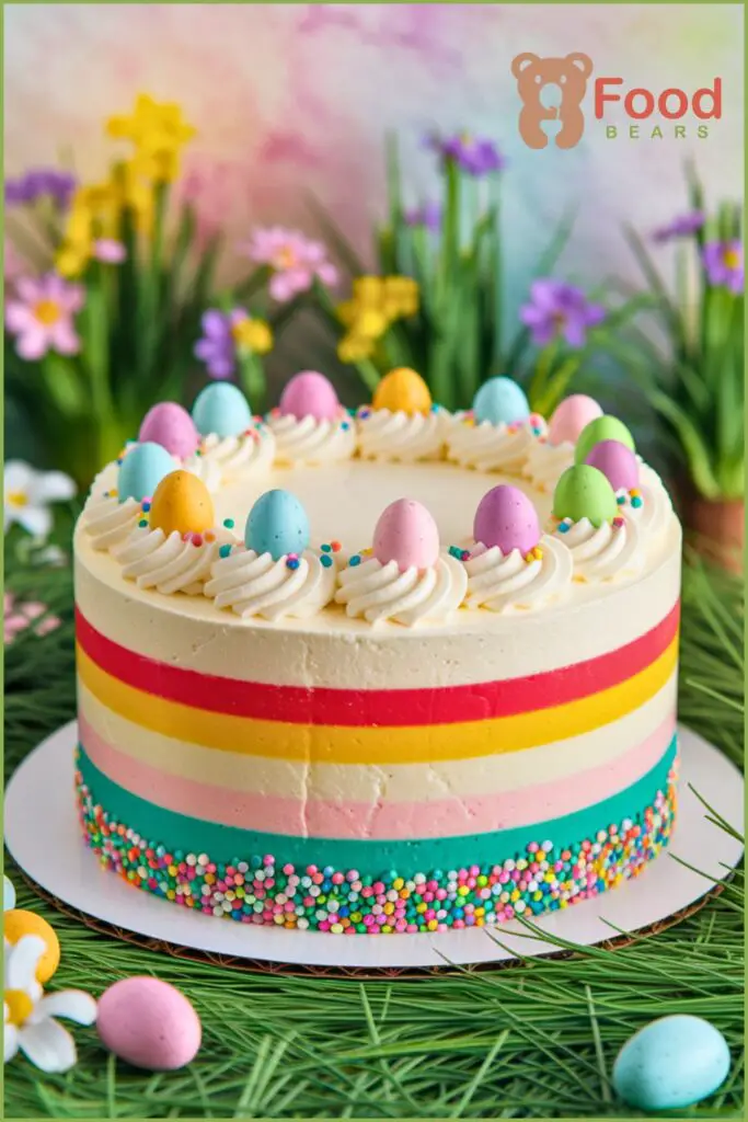 Easter Jello Cake
