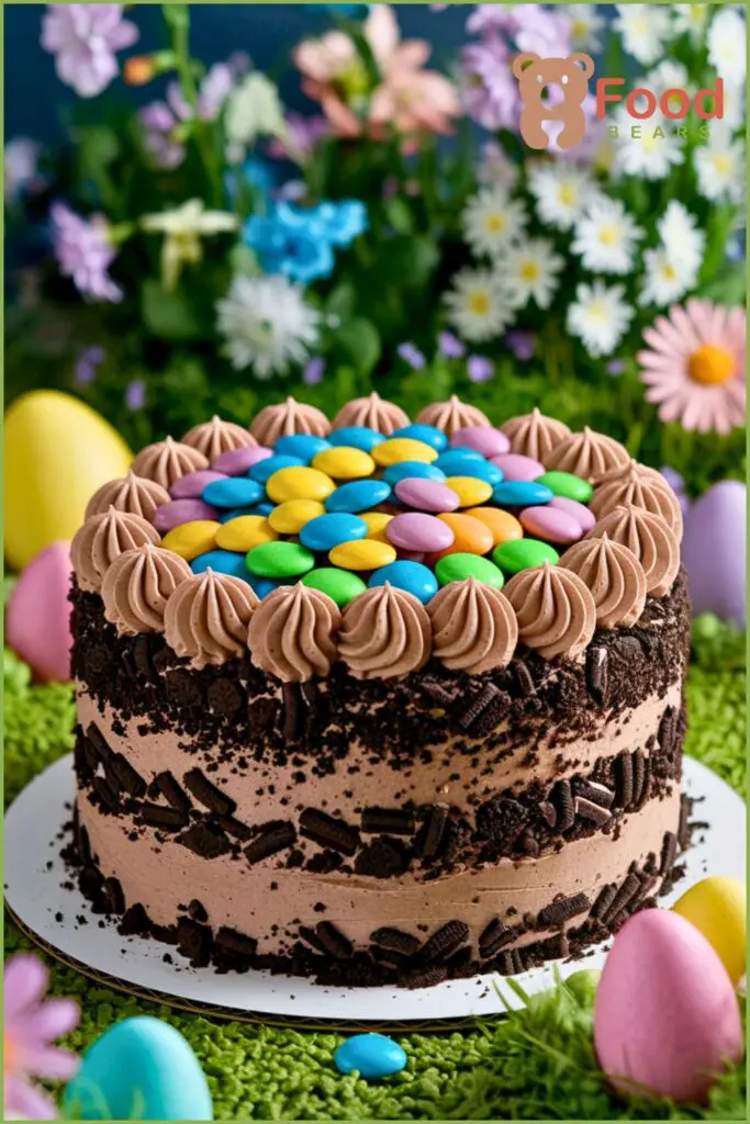 Easter Oreo Dirt Cake
