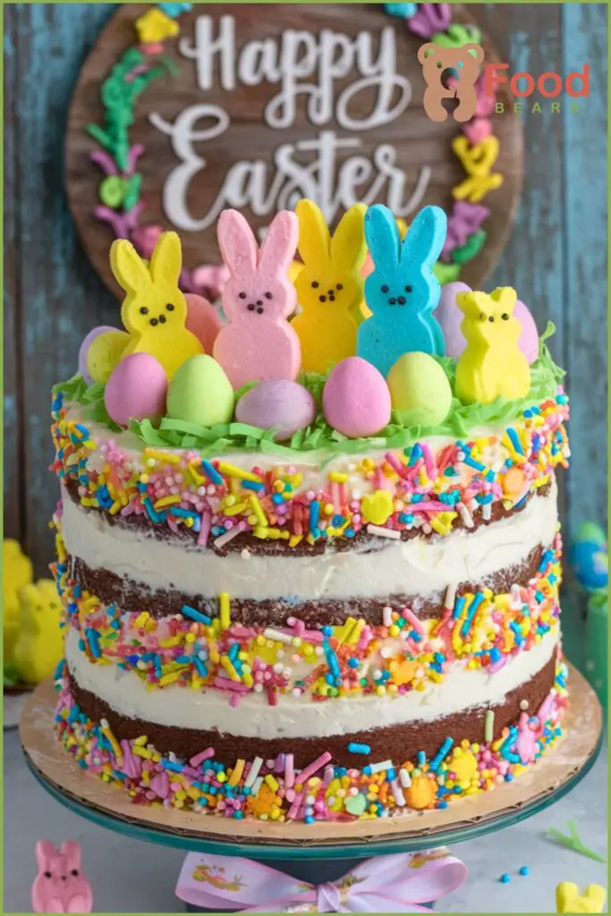 Easter Peep Cake