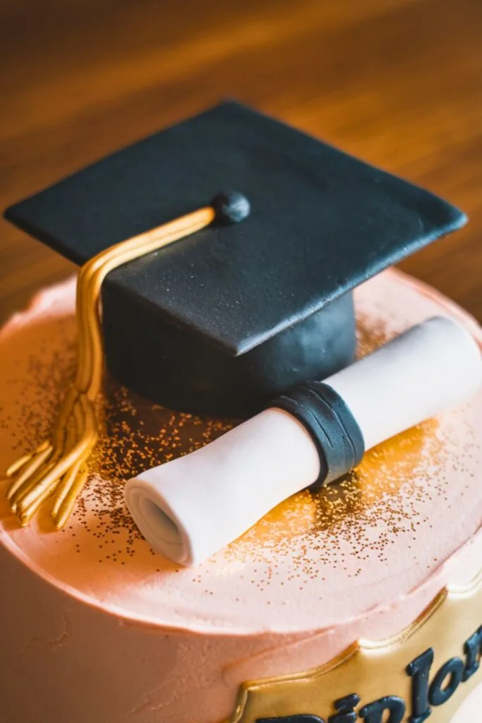 Cap and Diploma Cake
