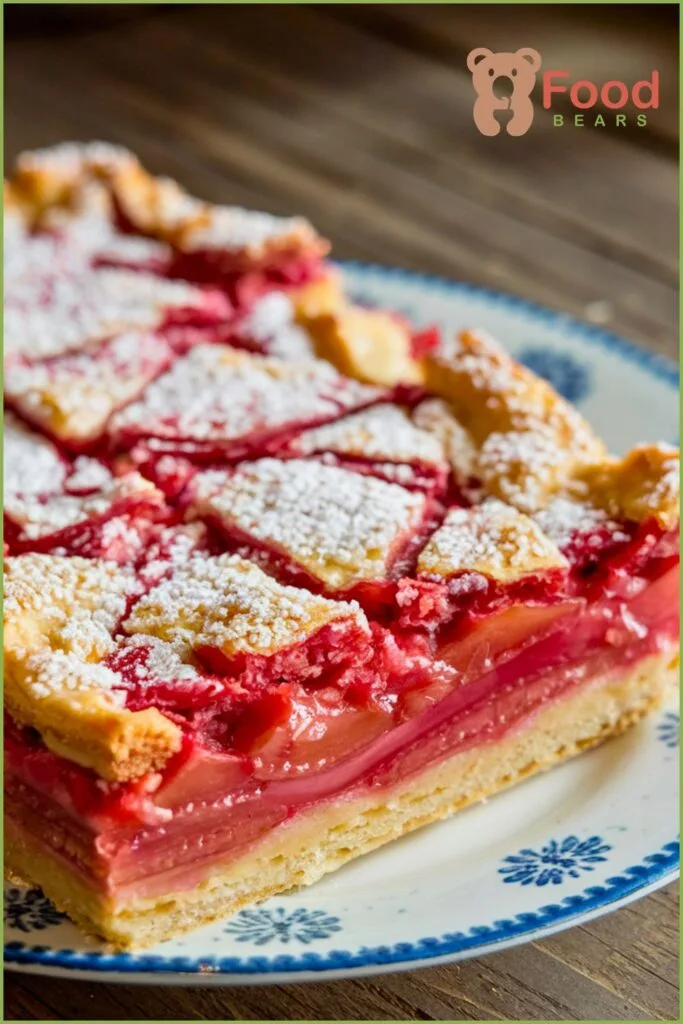Rhubarb Bars