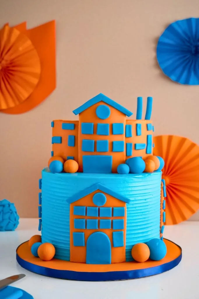 School Colors Cake