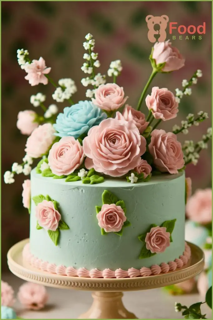 Vintage Easter Cake