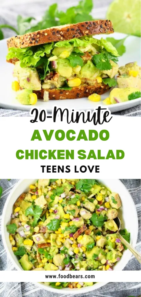Easy 20-Minute Avocado Chicken Salad Recipe For Summer